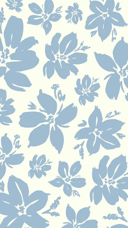 Flower print Mobile wallpaper